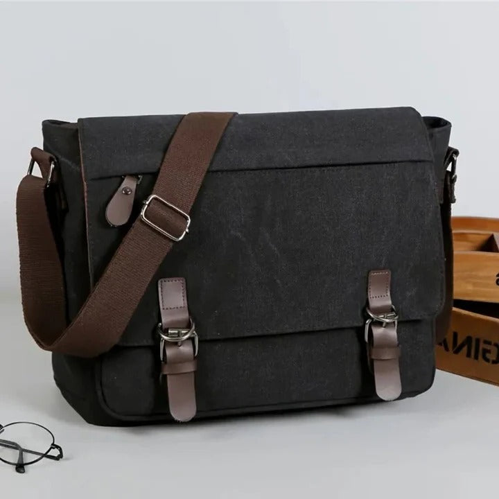 Havenholt Canvas Mens Sling Bag in Messenger Style