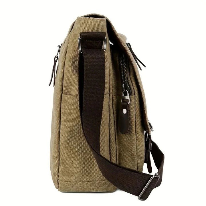Havenholt Canvas Mens Sling Bag in Messenger Style