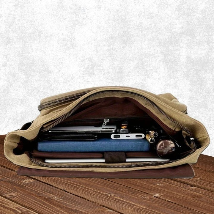 Havenholt Canvas Mens Sling Bag in Messenger Style