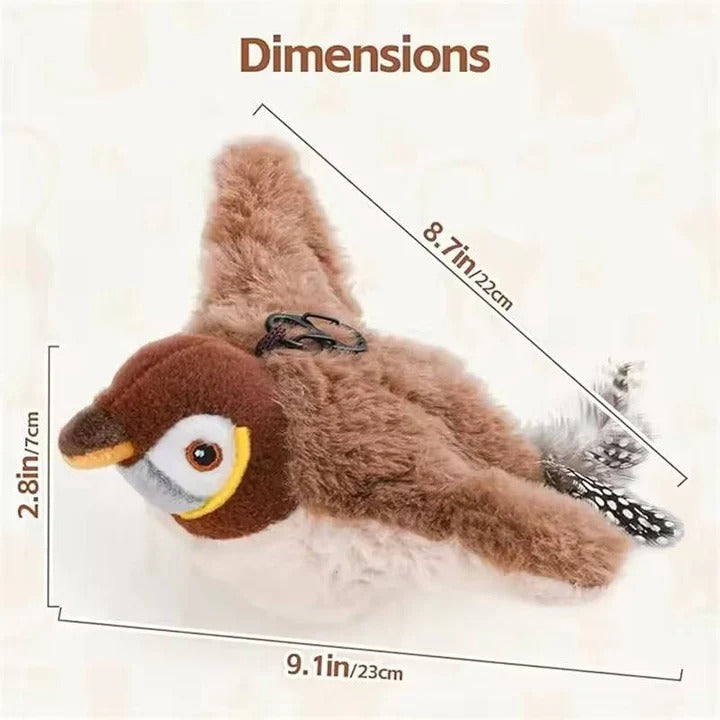 Rechargeable Interactive Toys for Cat Chasing with Internal Weight Balance System and Silent Motor
