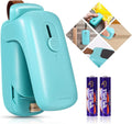 Portable Bag Sealer and Cutter, Battery Powered Heat Sealer for Food Storage