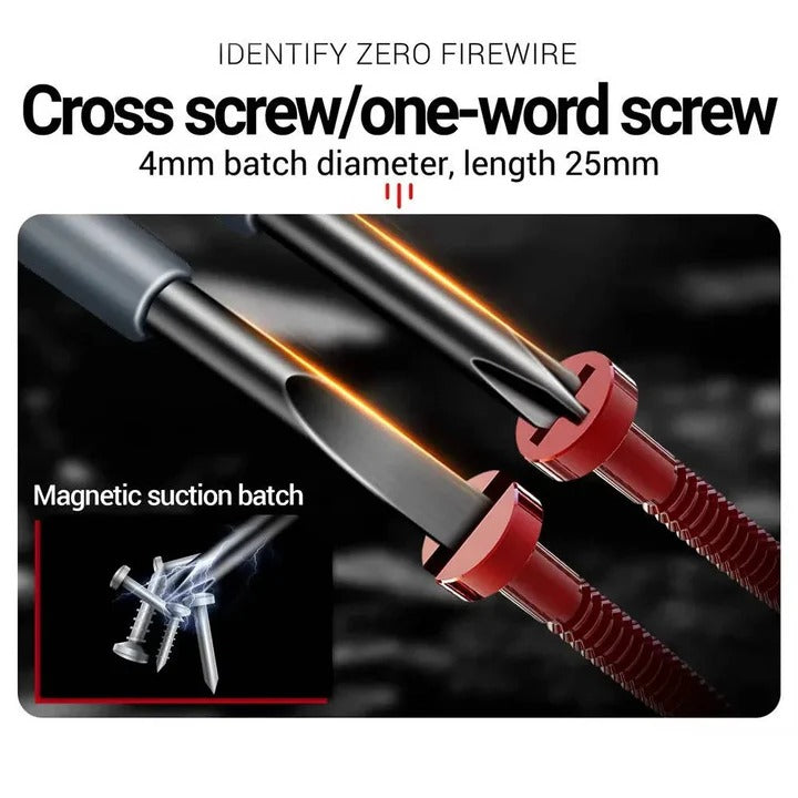 Voltage Tester Screwdriver with Non-Contact Induction Technology