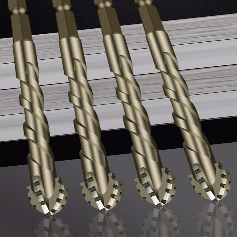 Havenholt Eccentric Drill Bit with Serrated Cutting Edges
