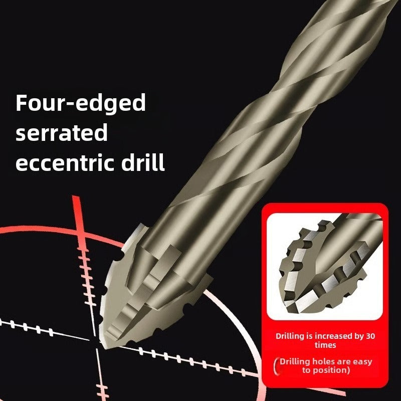 Havenholt Eccentric Drill Bit with Serrated Cutting Edges