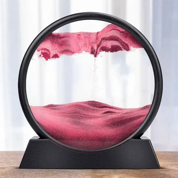 3D Moving Sea Sand Art and Kinetic Sand Landscape