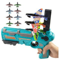 Havenholt One-Click Aircraft Launcher Toy with Foam Gliders