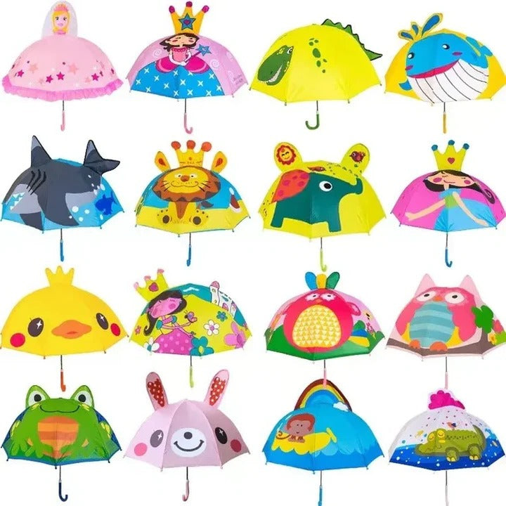 Havenholt Childrens Rainbow Umbrella for Rainy Days