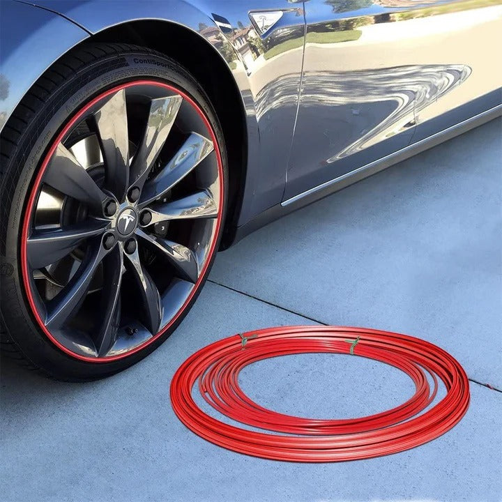 Professional Rim Protector and High-Density Rubberized Guard