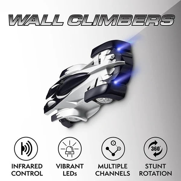 Havenholt Dual-Mode Wall Climbing Remote Control Car with LEDs