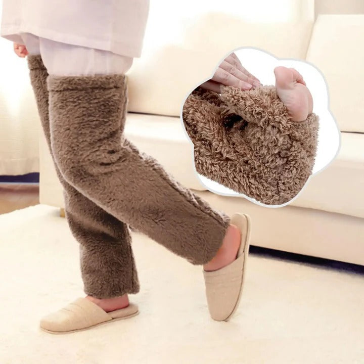 Havenholt Extra Long Fuzzy Thigh High Socks