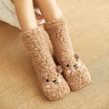 Havenholt Fluffy Bear Fleece Bed Socks