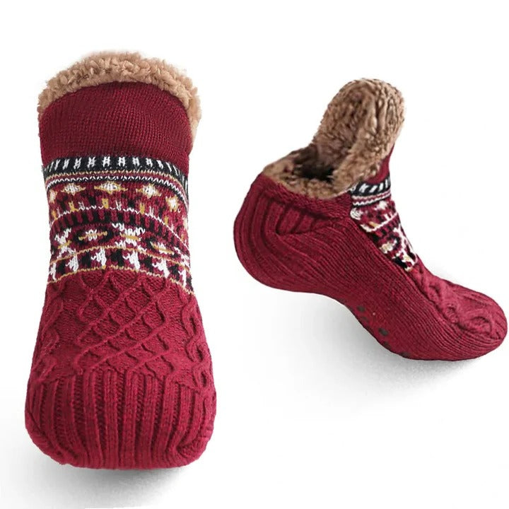 Havenholt Snowflake Pattern Thermal Floor Socks