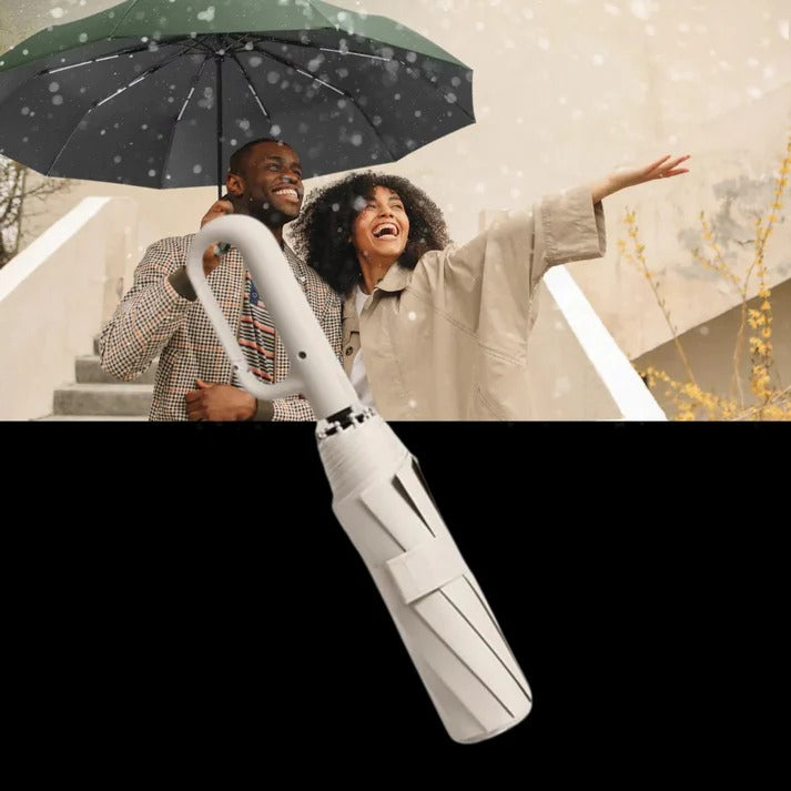 Automatic Lock Wind Resistant Umbrella