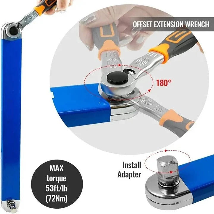 Havenholt Slim 15 Inch Extension Ratchet Wrench