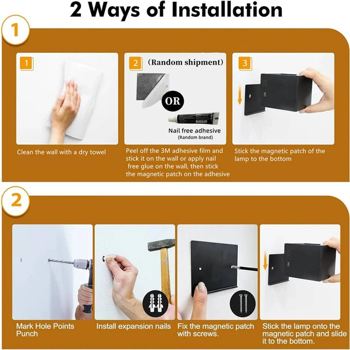 Havenholt Indoor Motion Sensor Wall Light with Remote