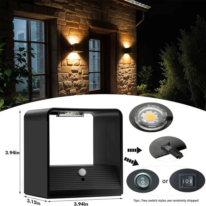 Havenholt Indoor Motion Sensor Wall Light with Remote
