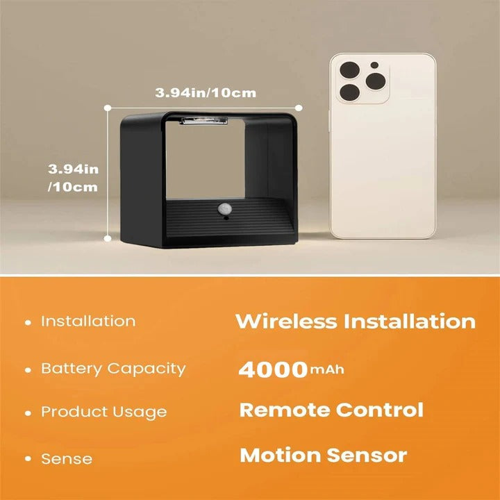 Havenholt Indoor Motion Sensor Wall Light with Remote