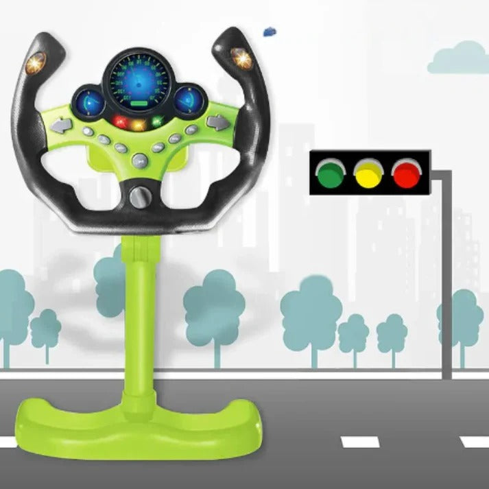 Havenholt Pretend Driving Steering Wheel with Sounds and Lights