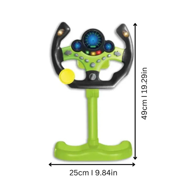 Havenholt Pretend Driving Steering Wheel with Sounds and Lights