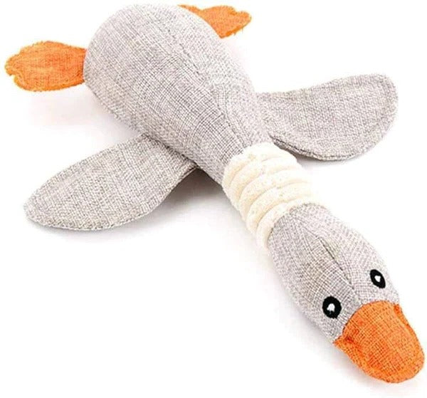 Tough Goose Plush Toy for Strong pet Chewing