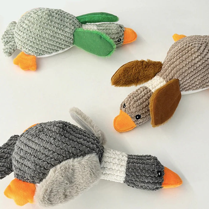Tough Goose Plush Toy for Strong pet Chewing