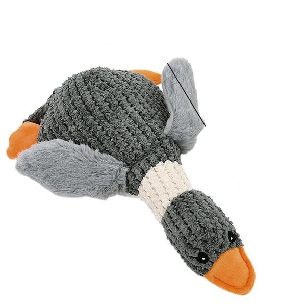 Tough Goose Plush Toy for Strong pet Chewing
