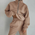 Havenholt Womens Half-Zip Tracksuit with Tapered Joggers
