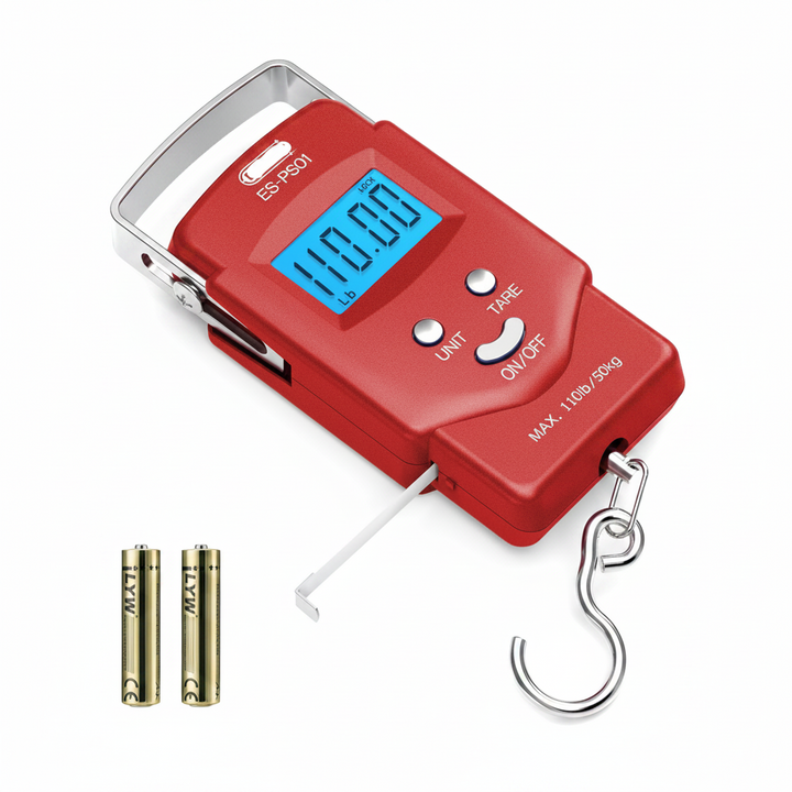 Havenholt Digital Hanging Scale with Built-In Tape Measure