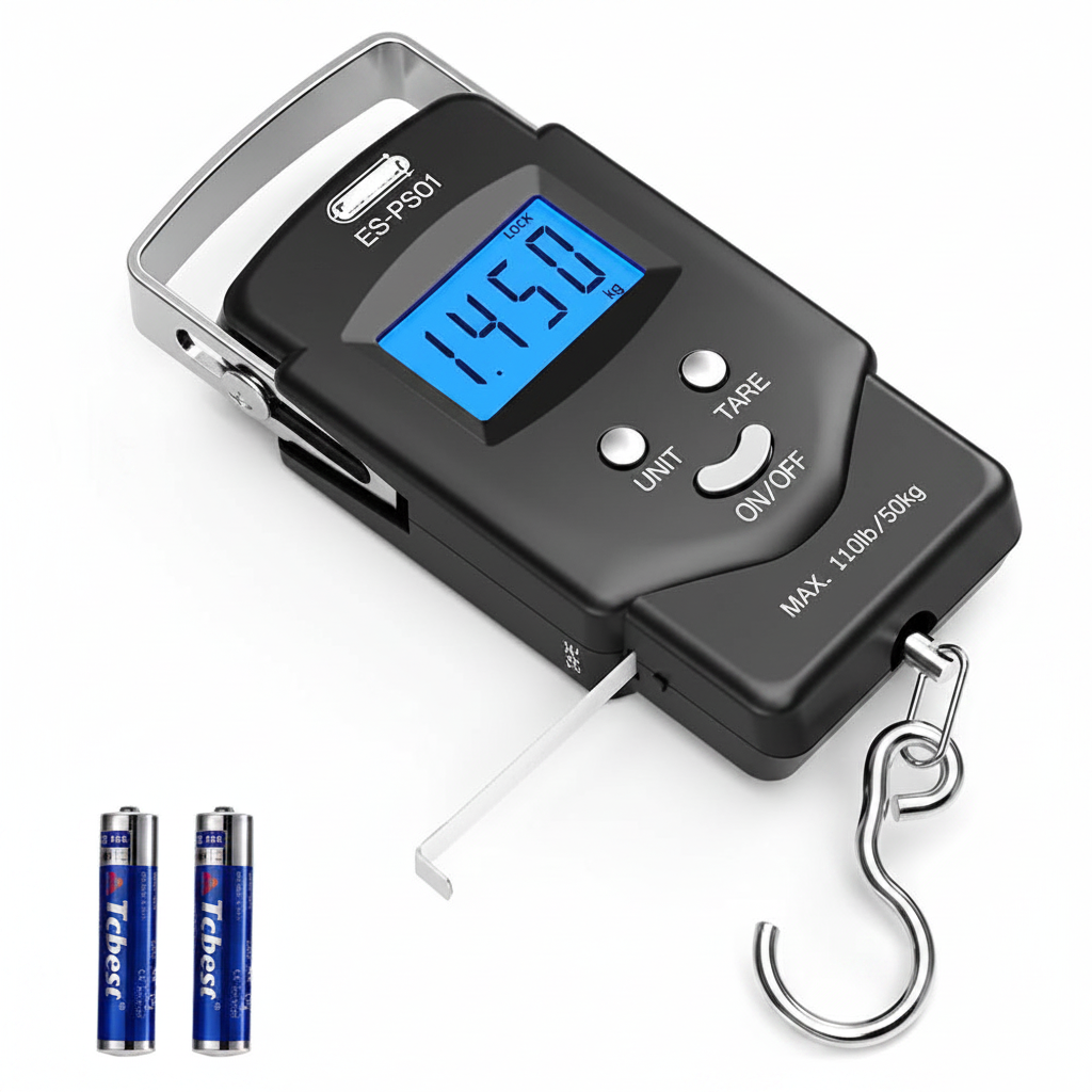 Havenholt Digital Hanging Scale with Built-In Tape Measure