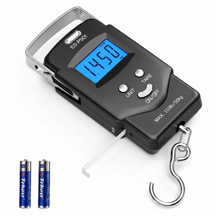 Havenholt Digital Hanging Scale with Built-In Tape Measure