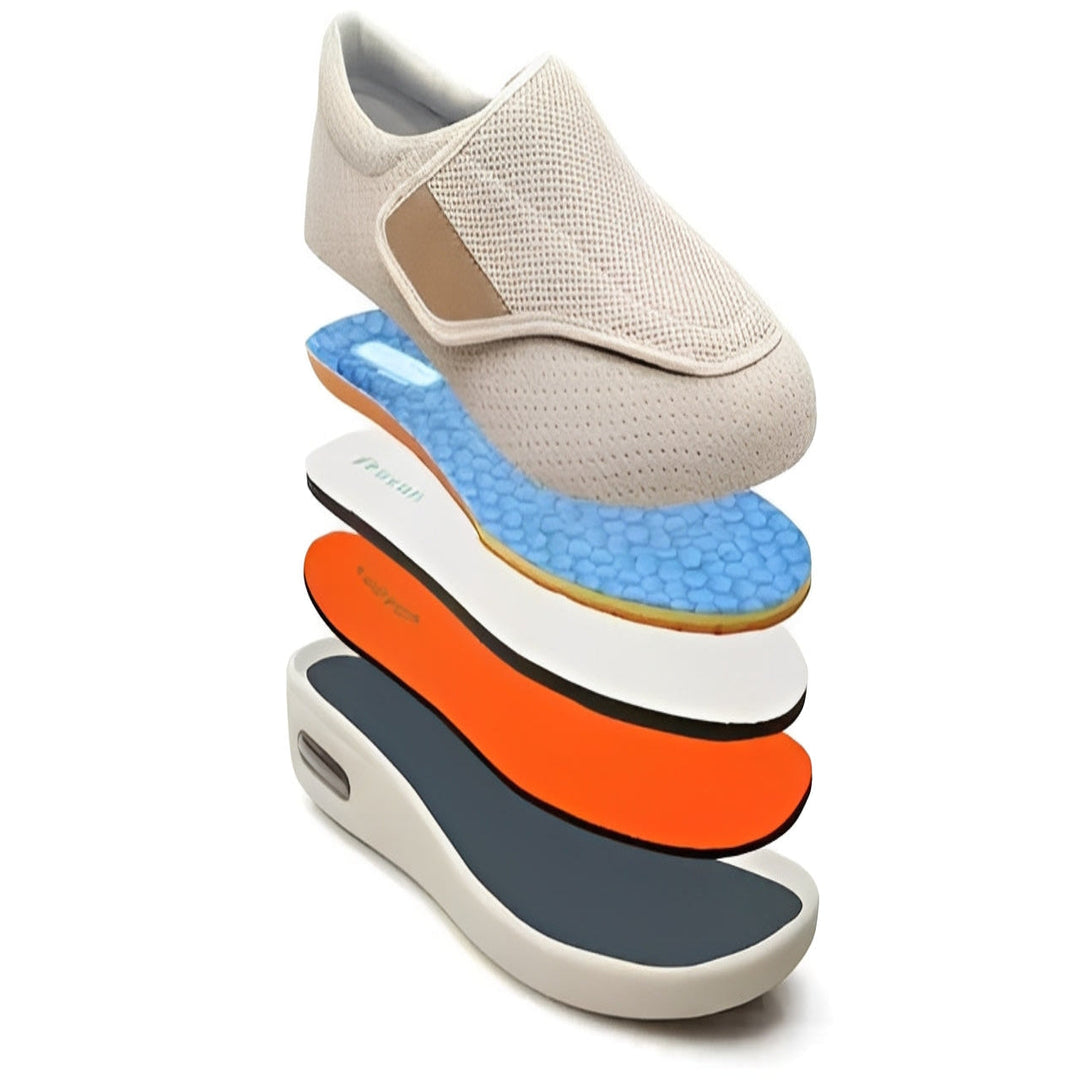 Havenholt Wide Fit Orthopaedic Slip-On Shoes with Memory Foam