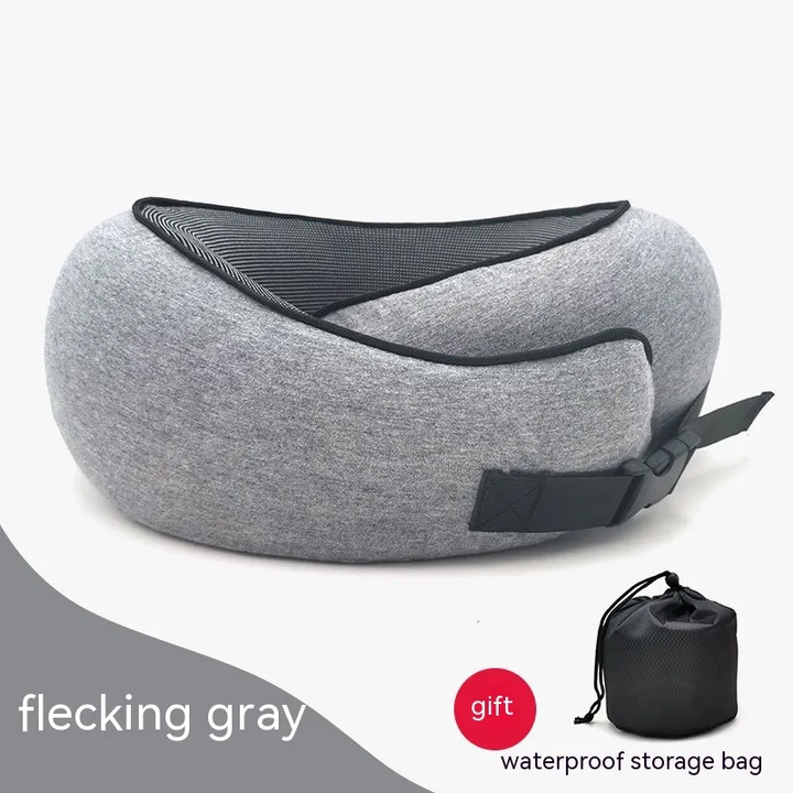 Snail Style Memory Foam, Travel Curved Neck Pillow