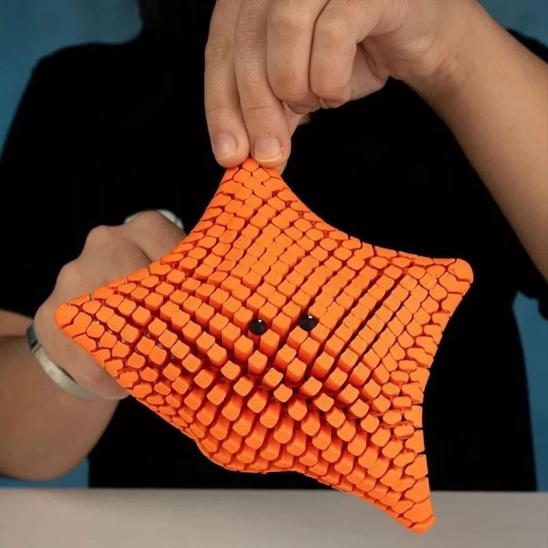 Havenholt 3D Printed Jointed Starfish with Flexible Segments