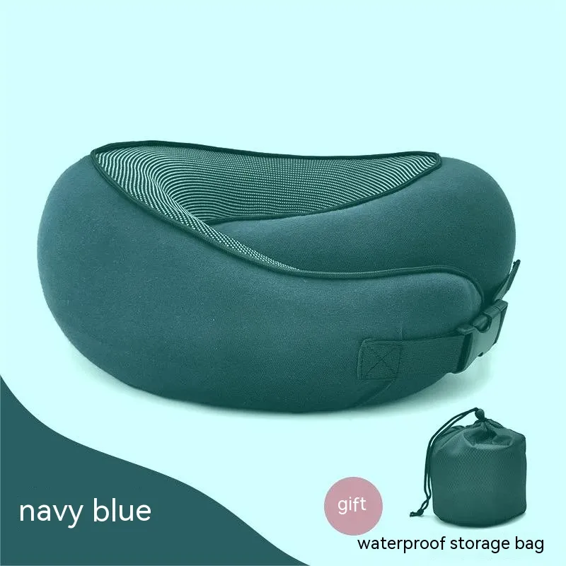 Snail Style Memory Foam, Travel Curved Neck Pillow