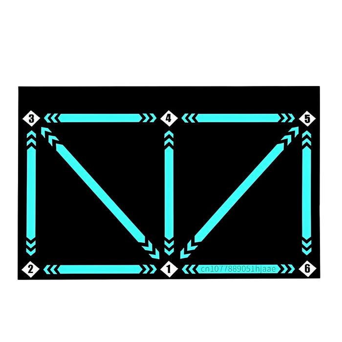Indoor Football Training Mat with Video Guided Training Sessions