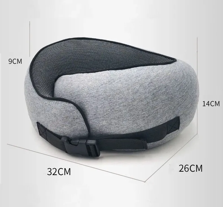Snail Style Memory Foam, Travel Curved Neck Pillow