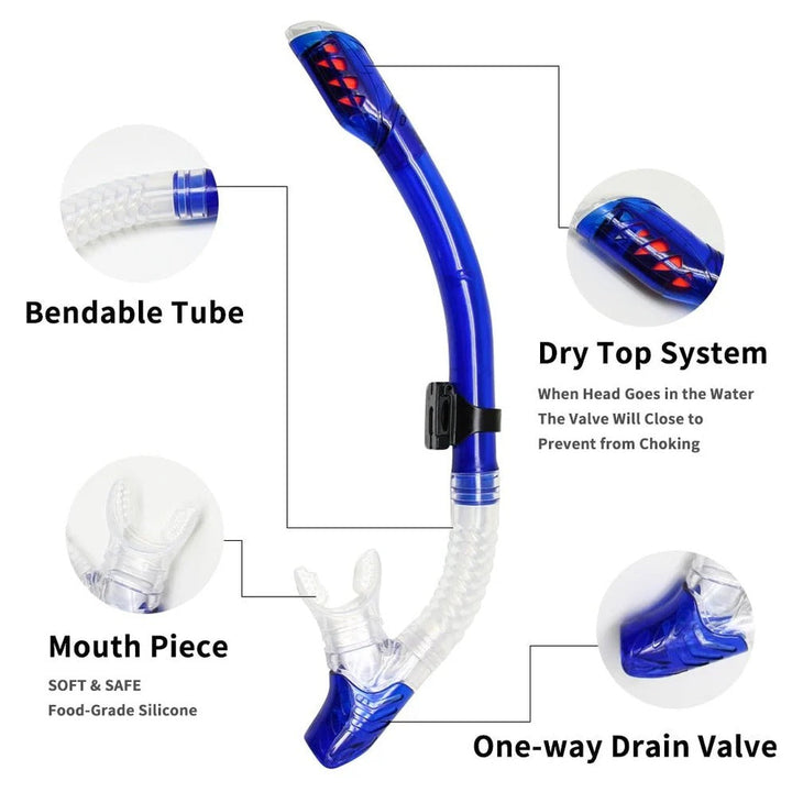 Havenholt Full Face Snorkel Mask with Tempered Glass Lens