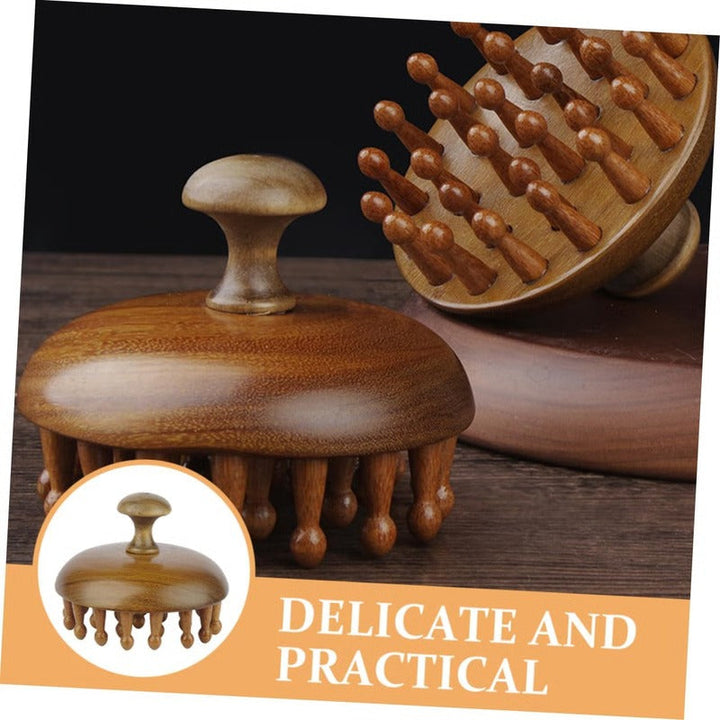 Havenholt Sandalwood Detangling Comb with Scalp Massage