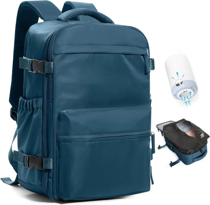 Water-Resistant Travel Backpack for 15.6in Devices