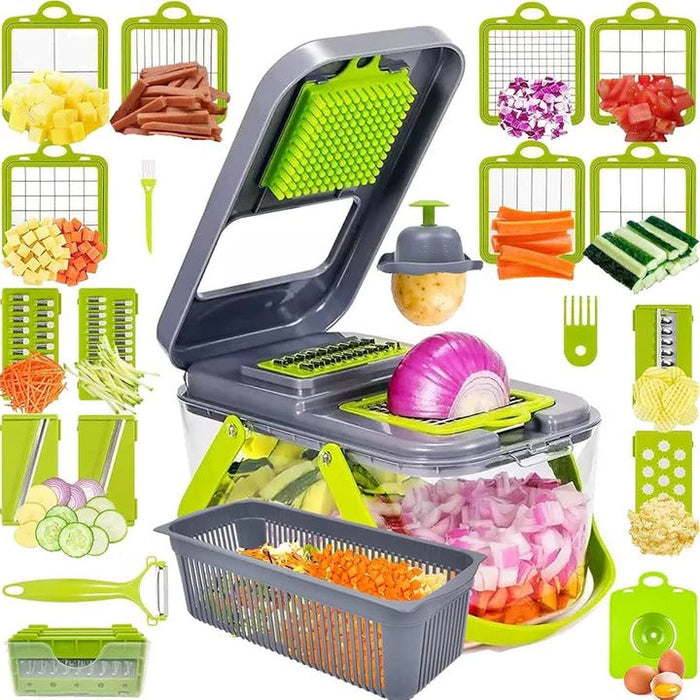 Havenholt 18-in-1 Vegetable Slicer with Adjustable Blades