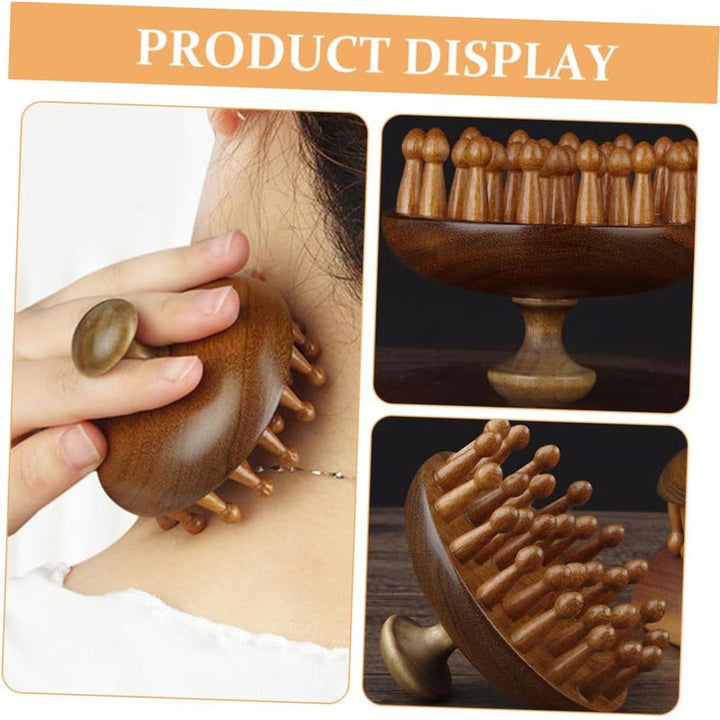 Havenholt Sandalwood Detangling Comb with Scalp Massage