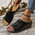 Orthopaedic Leather Sandals for Women Casual and Comfortable