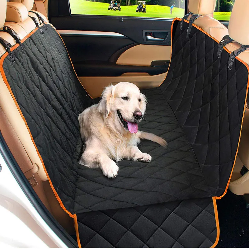 Quilted Hammock-Style Automotive Pet Seat Protector