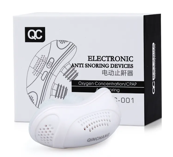 Electric Anti-Snoring Device with Ventilated Airflow Design
