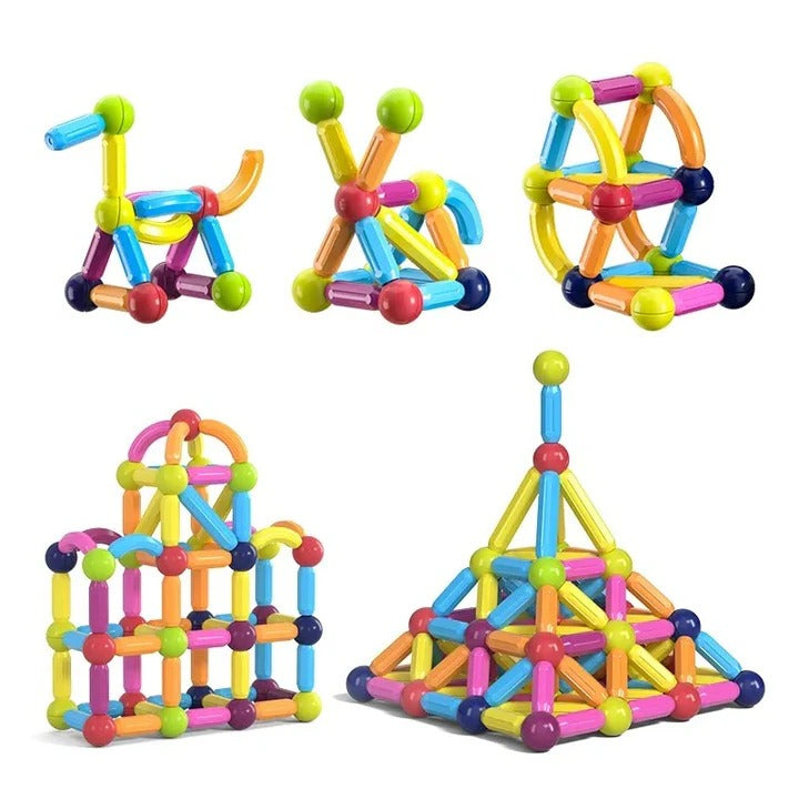 Havenholt 38 Piece Magnetic Geometric Building Blocks