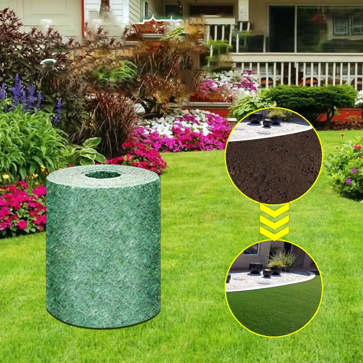 Grass Seed Mat Roll for Lawn Repair