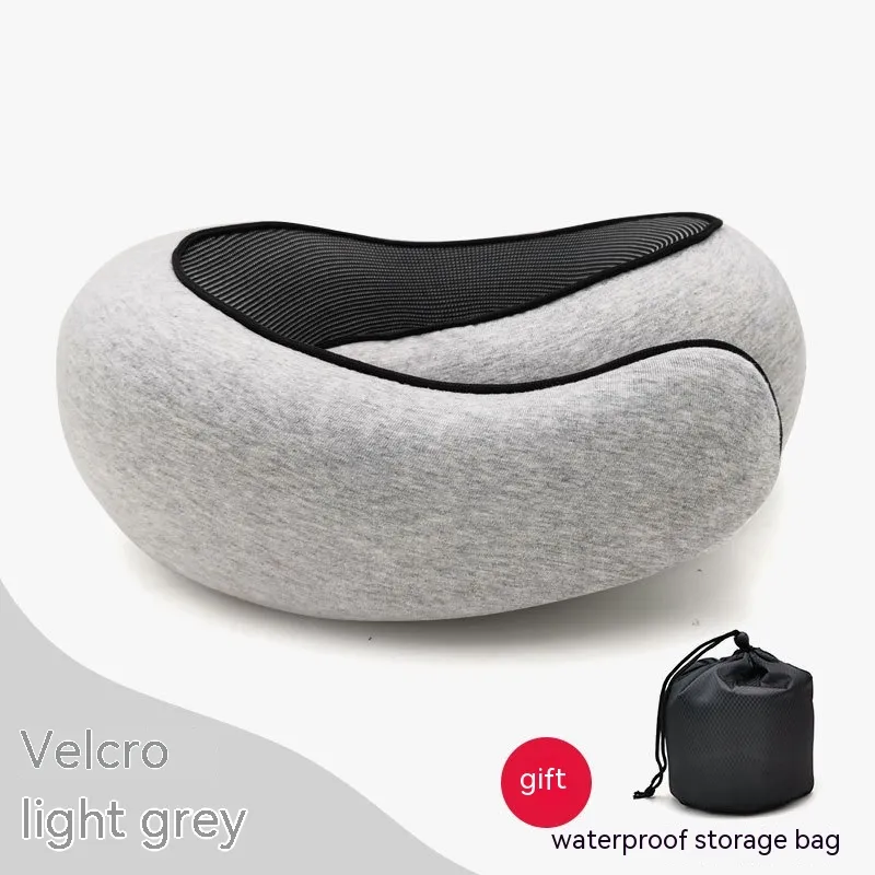 Snail Style Memory Foam, Travel Curved Neck Pillow
