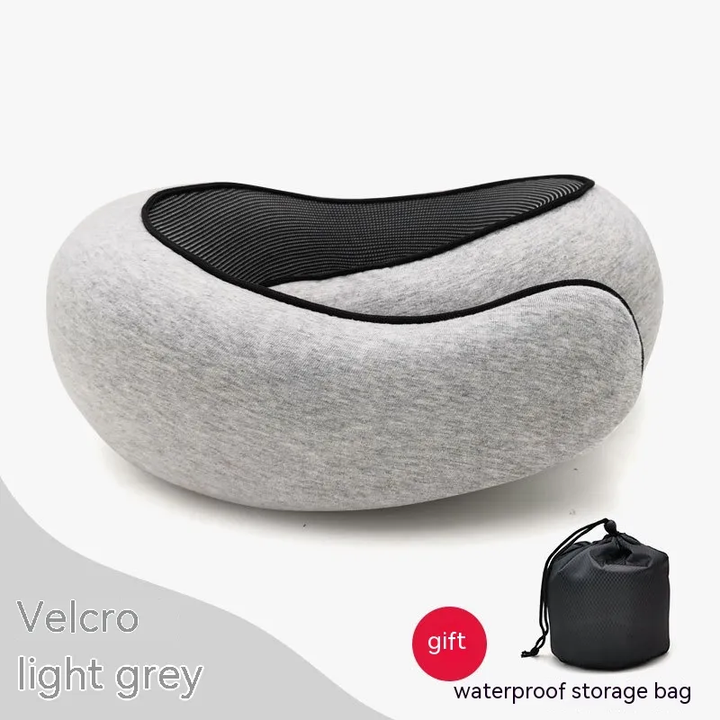 Snail Style Memory Foam, Travel Curved Neck Pillow