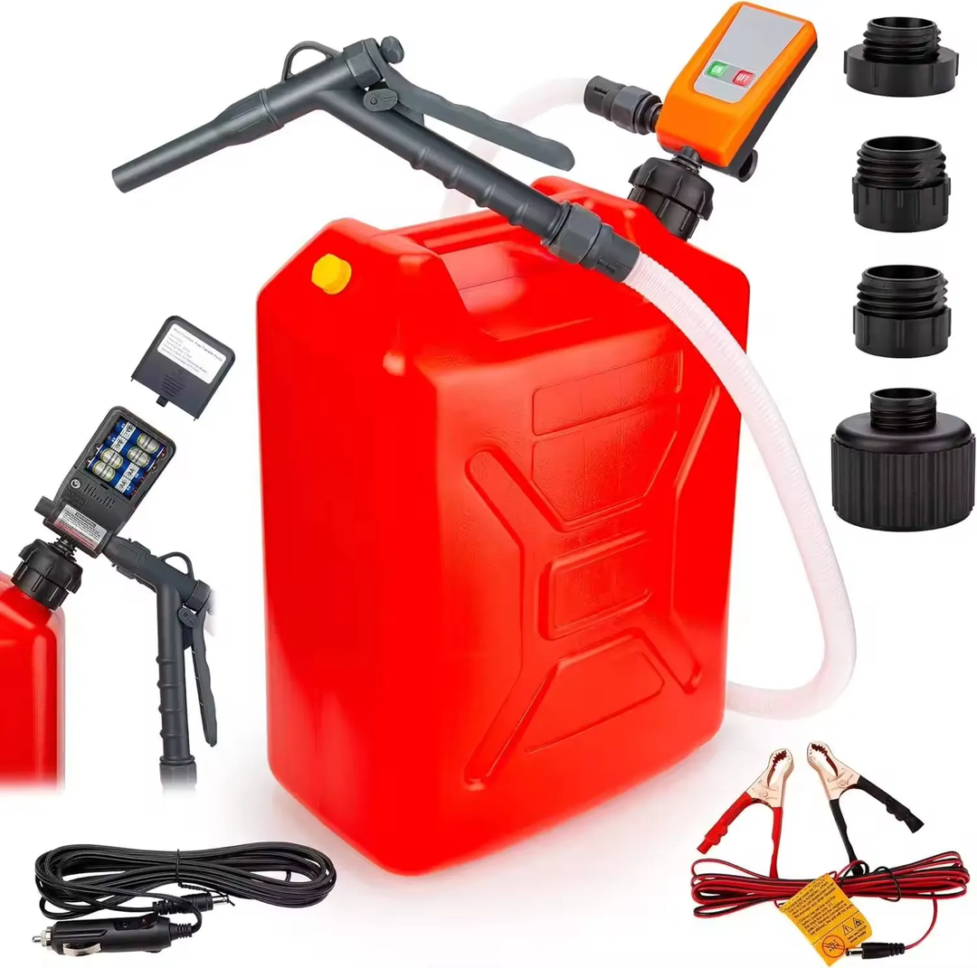 Battery Powered Fuel Transfer Pump with Automatic Shutoff