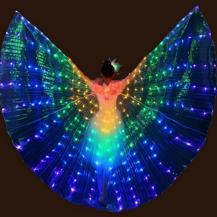 LED Fluorescent Butterfly Wings